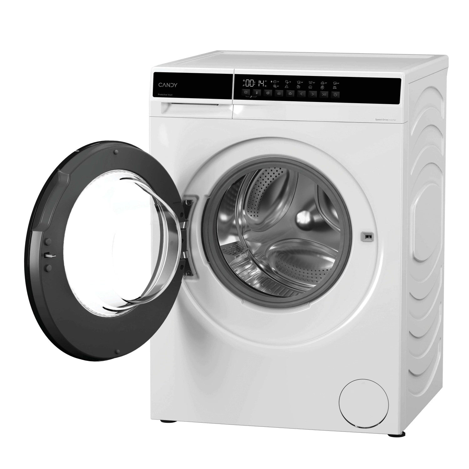 Candy ProWash 100 Easy, Lavatrice Slim 7 KG, 15% più efficente della classe A, 1200 giri, Bianco, Inverter, Fresh Vapor, EY 27S7-S Venduto come Grado B 8059019115641