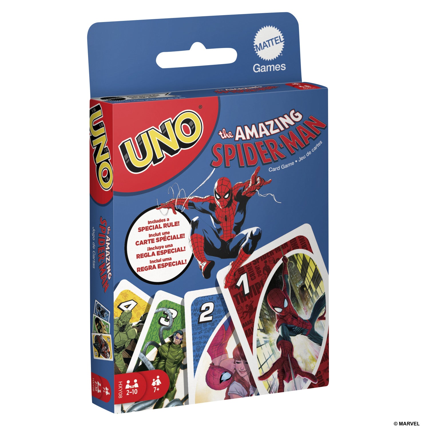 Games UNO The Amazing Spider-Man Carta da gioco Sostituzione