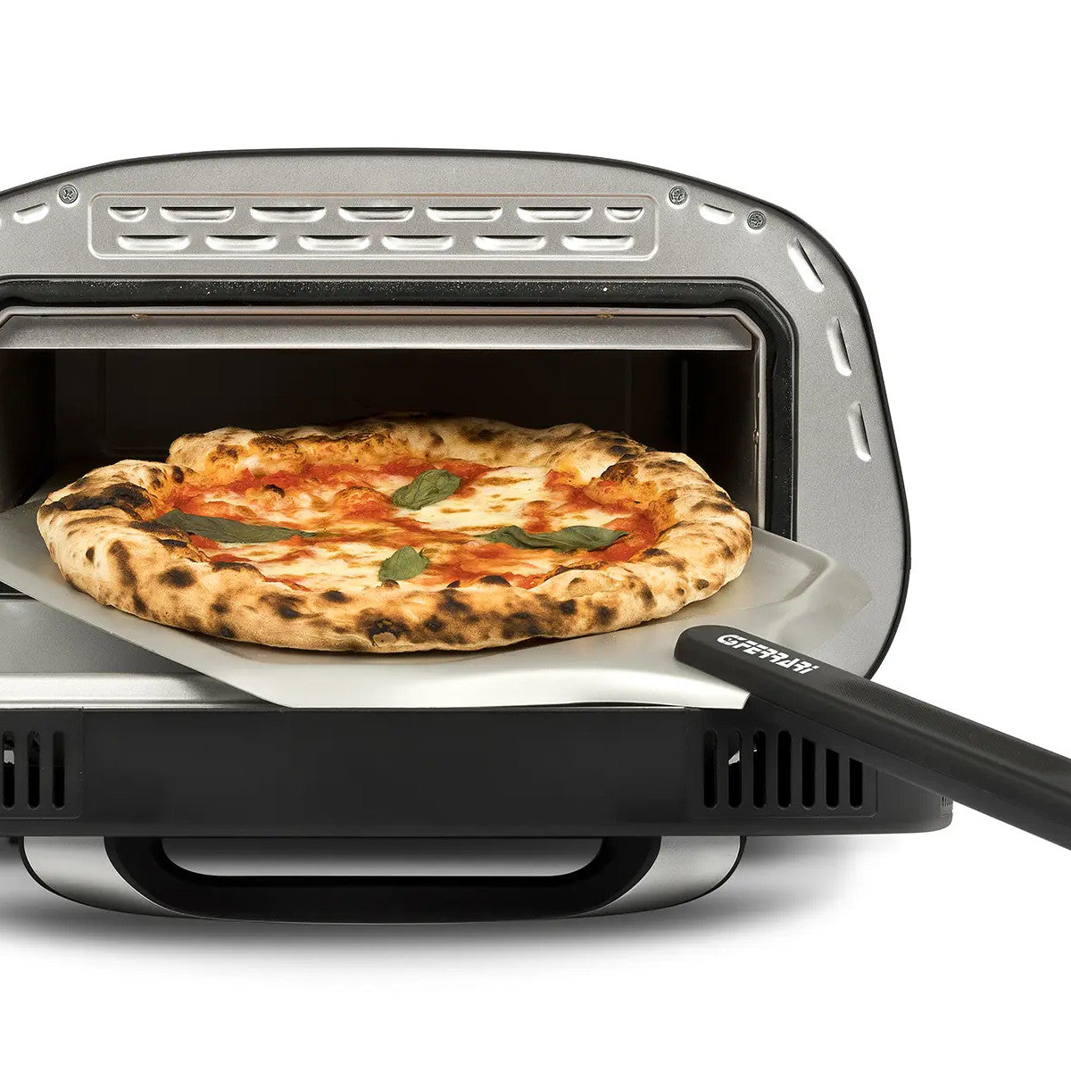 G3 Ferrari G10186 macchina e forno per pizza 1 pizza 1700 W Nero, Argento