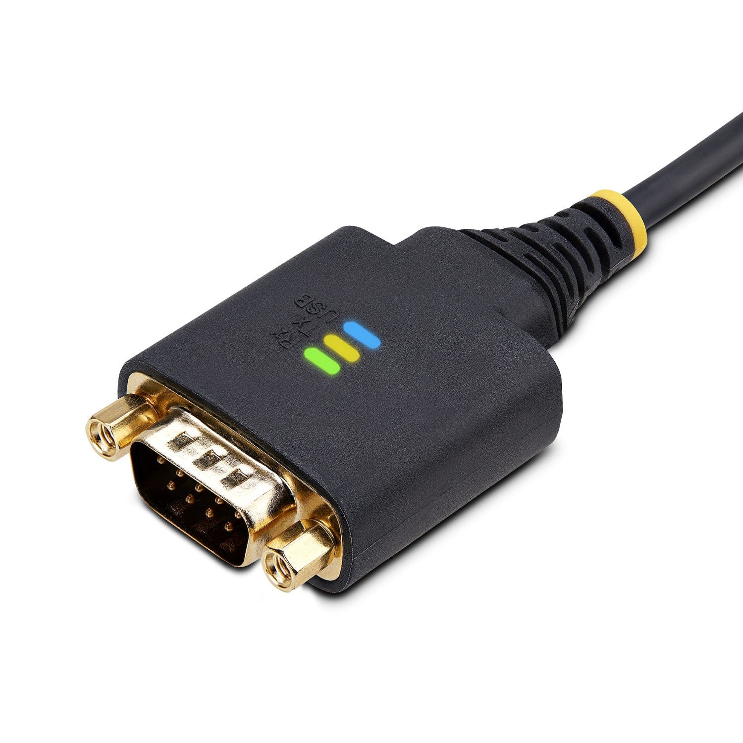 StarTech.com Cavo da USB a seriale 1m, Ritenzione COM, Viti/dadi intercambiabili, Adattatore USB-A a DB9 RS232 Protezione ESD, Windows/macOS/Linux