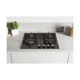 Candy CDIV6GBFE4WB Nero Da incasso 60 cm Gas 4 Fornelli