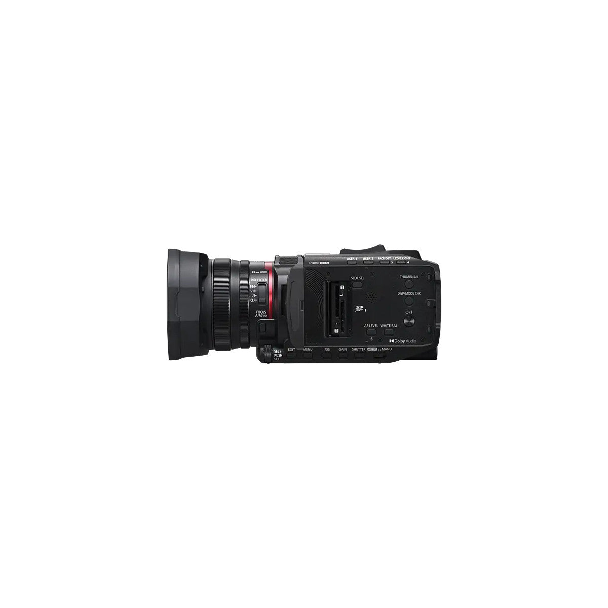 Panasonic HC-X1200 Videocamera palmare 8,29 MP MOS 4K Ultra HD Nero