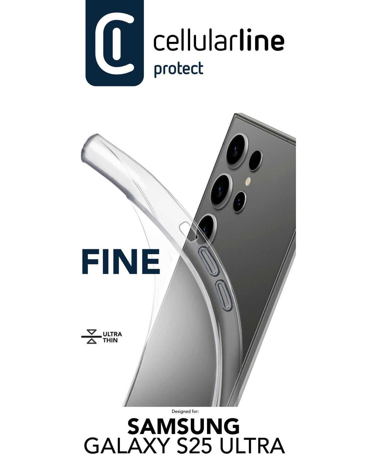 Cellularline Fine Cover Galaxy S25 Ultra