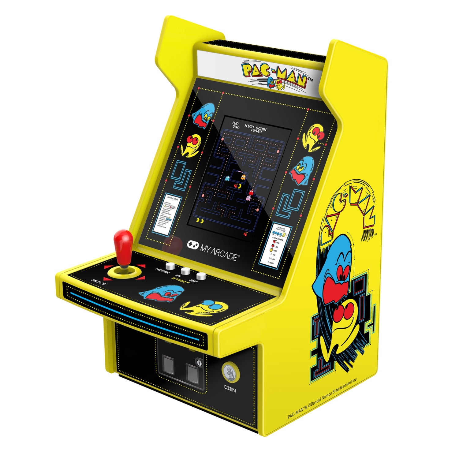 My Arcade PAC-MAN Micro Player Pro console da gioco portatile 6,98 cm (2.75 pollici) Multicolore