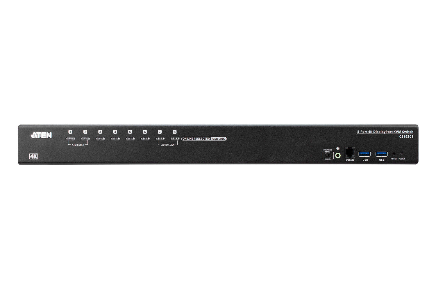 ATEN Switch USB 3.0 4K DisplayPort KVM a 8 porte