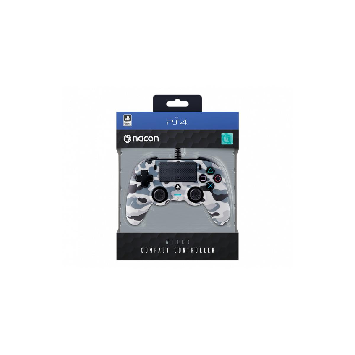 NACON Wired Compact Multicolore USB Gamepad Analogico PlayStation 4