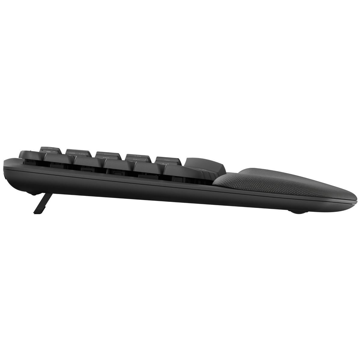 Logitech Tastiera WAVE KEYS WIRELESS ERGONOMICA Grafite