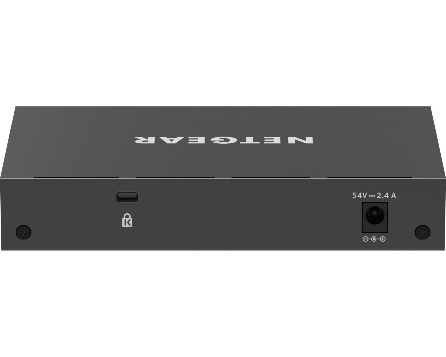NETGEAR 8-Port Gigabit Ethernet High-Power PoE Plus Switch (GS308EPP) Gestito L2/L3 Gigabit Ethernet (10/100/1000) Supporto Power over Ethernet (PoE) Nero