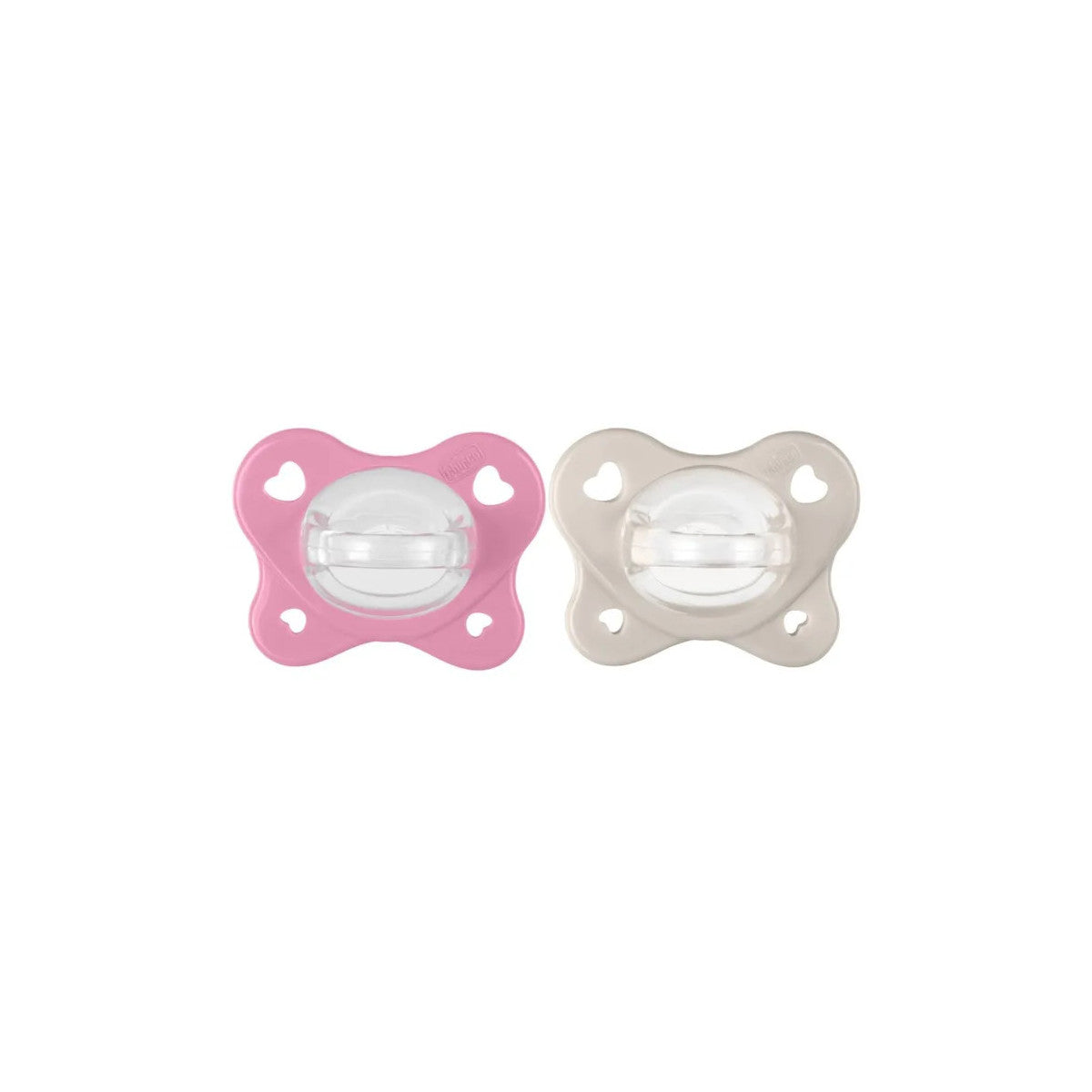 Chicco Succhietto Physioforma Dual Soft 6-16M Rosa 2 Pezzi