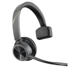 HP Poly Cuffie Poly Voyager 4310 UC monoaurali adattatore USB-A BT700 supporto per ricarica