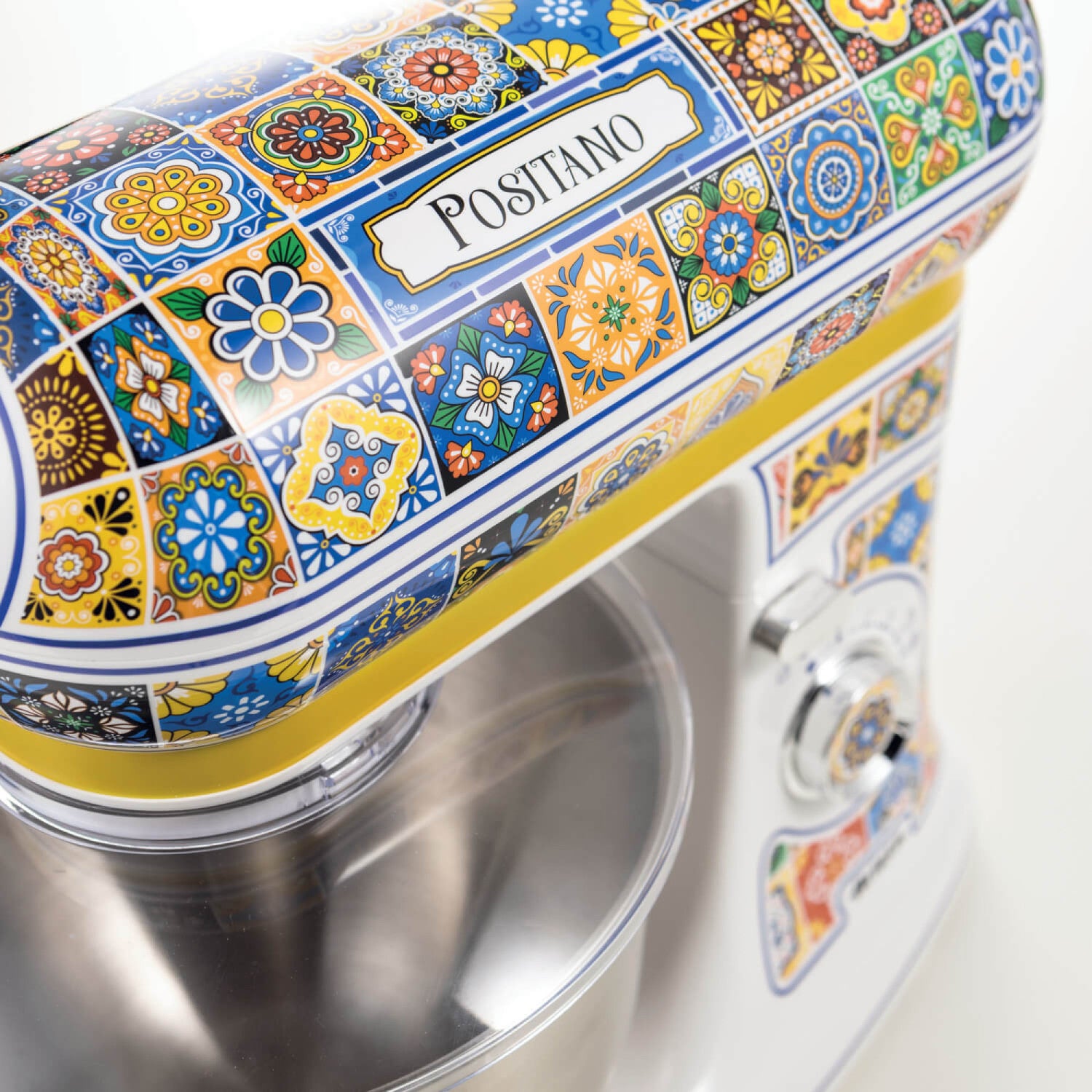 Ariete 1588 Impastatrice Positano Planetaria 7 velocità 2400 Watt 5.5 litri Tazza Acciaio Inox