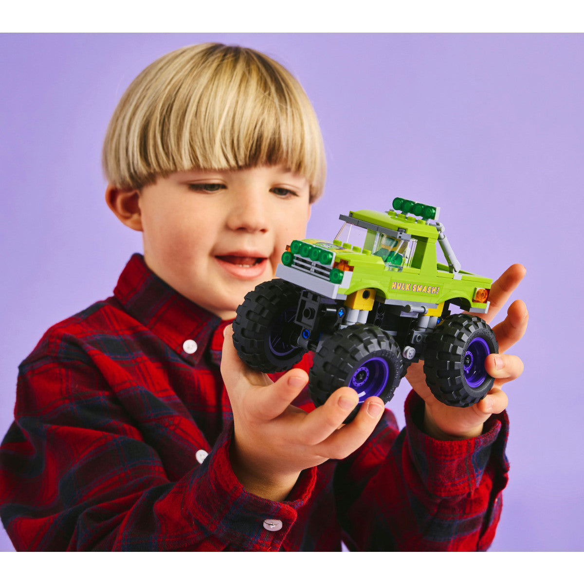 LEGO Marvel Truck di Hulk vs Thanos 76312 Set da Costruzione 229 Pezzi 7 Anni