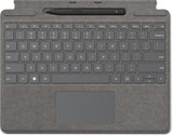 Microsoft 8X8-00173 tastiera per dispositivo mobile Microsoft Cover port Platino