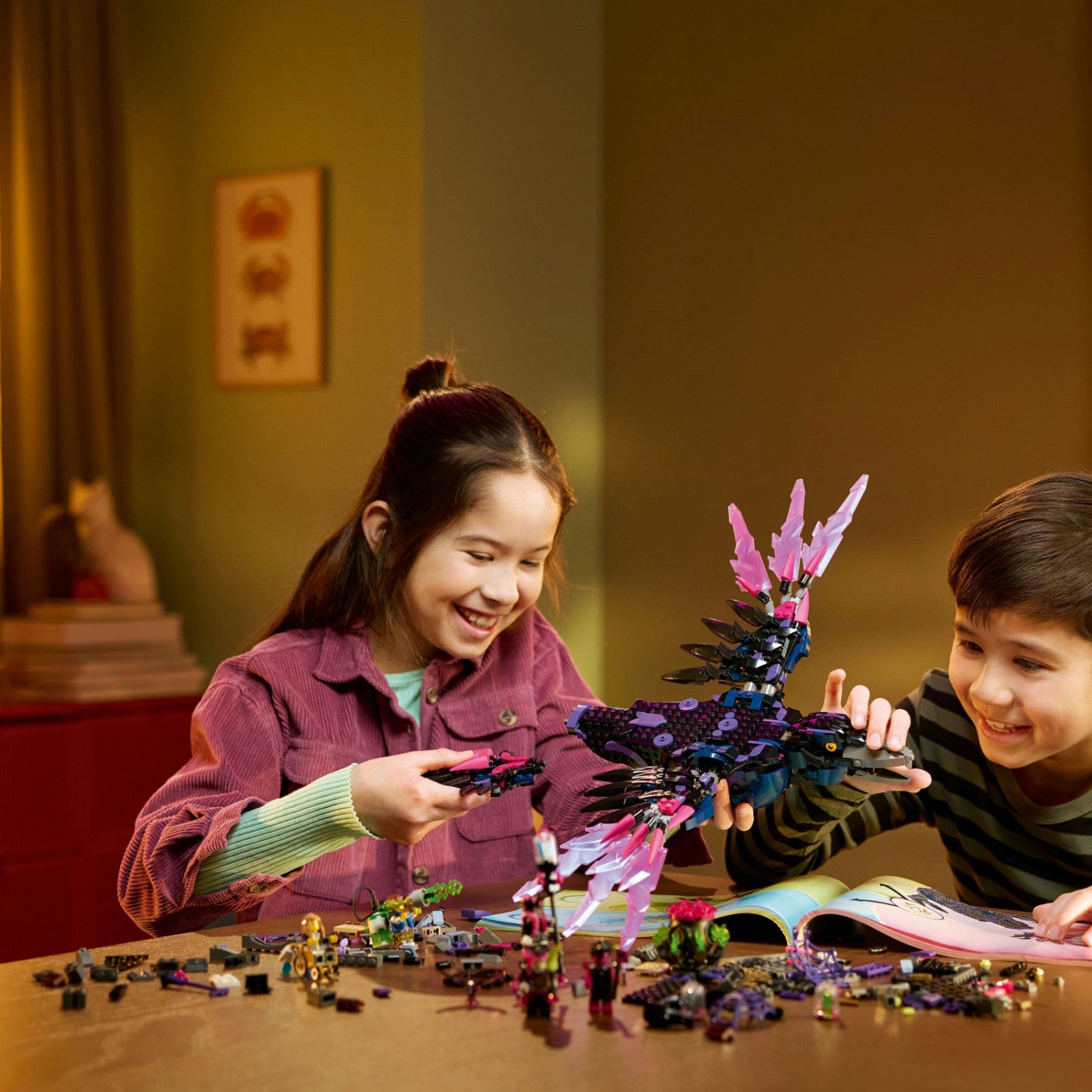 LEGO DREAMZzz Il Corvo di Mezzanotte della Mai-Strega 71478 Set 9 1203 Pezzi