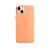 Apple Custodia Cover MagSafe in Silicone per Iphone 15 Plus A3094 Aranciata