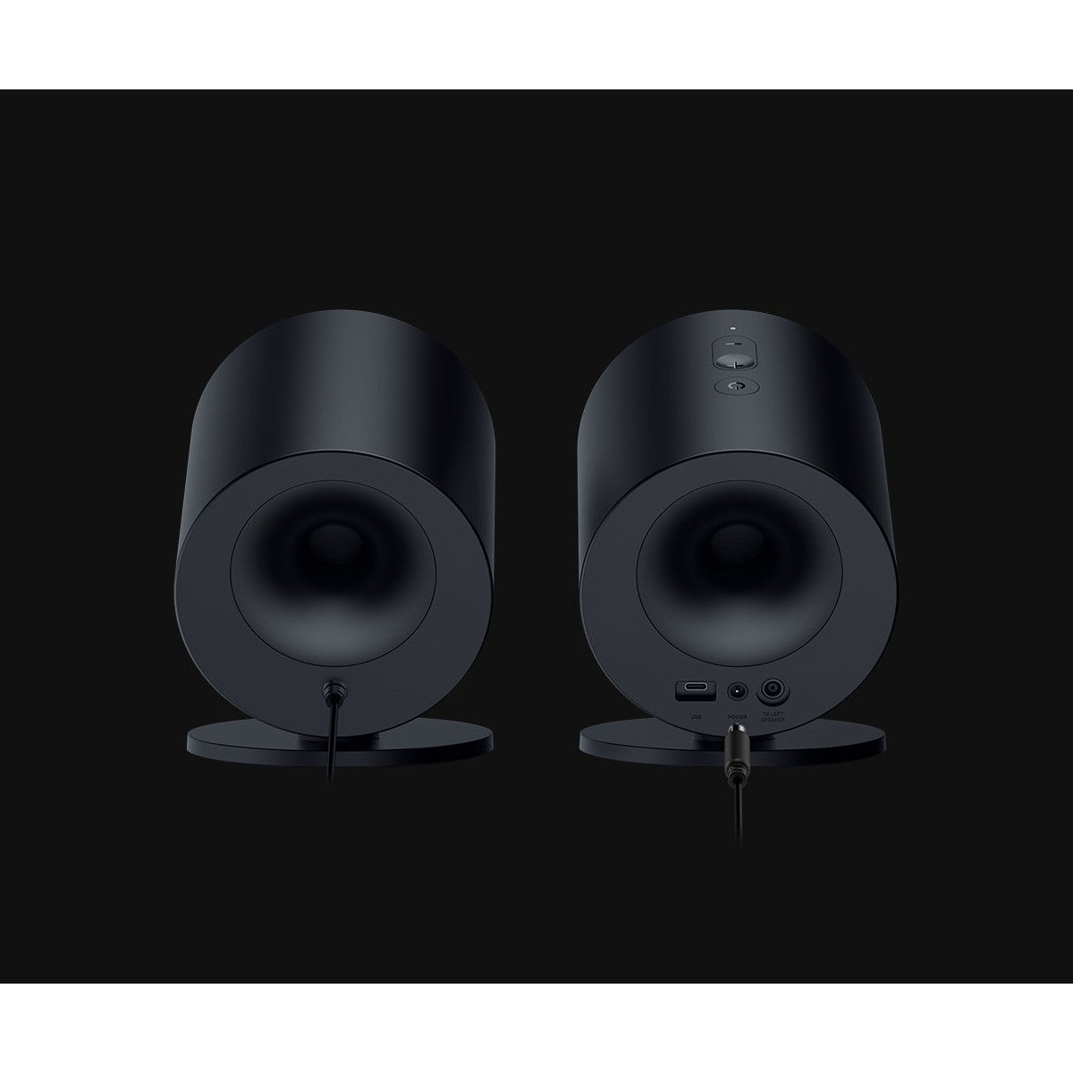 Razer Nommo V2 X Altoparlanti PC Full Range 2.0, Nero, Cablato e Wireless