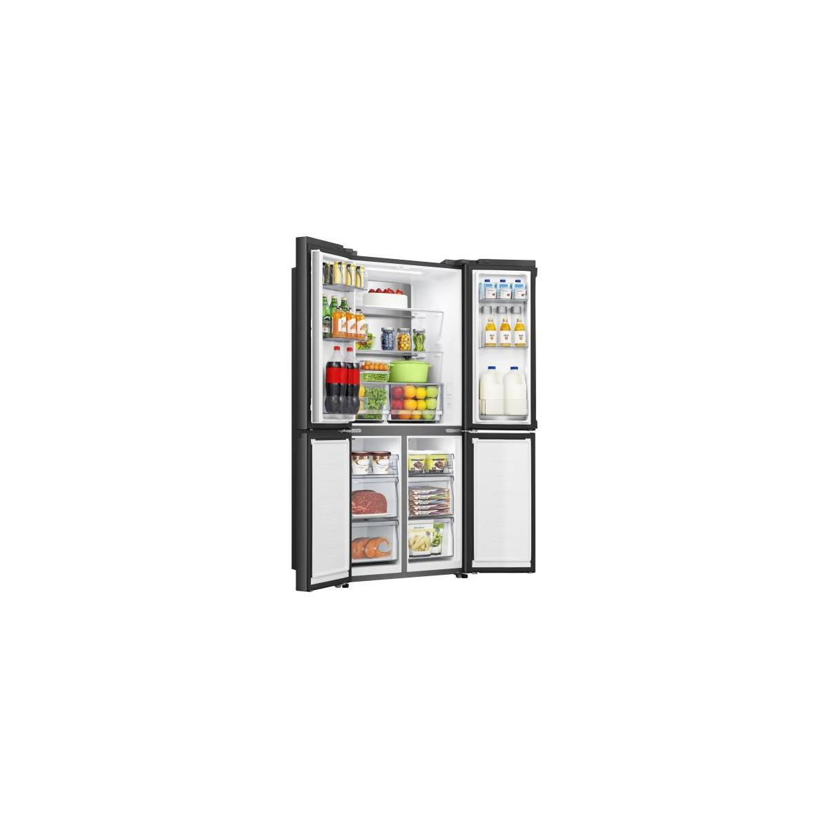 Hisense RQ5P470SAFE Frigorifero Combinato No Frost Classe E Nero