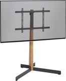Vogel's TVS 3695 Piedistallo per TV da 101,6 cm 40 pollici a 195,6 cm 77 pollici Girevole, Legno e Nero