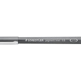 Staedtler Pigment Liner 308 Penna Fineliner Nero 0.8 Mm - Confezione Da 10 Pezzi