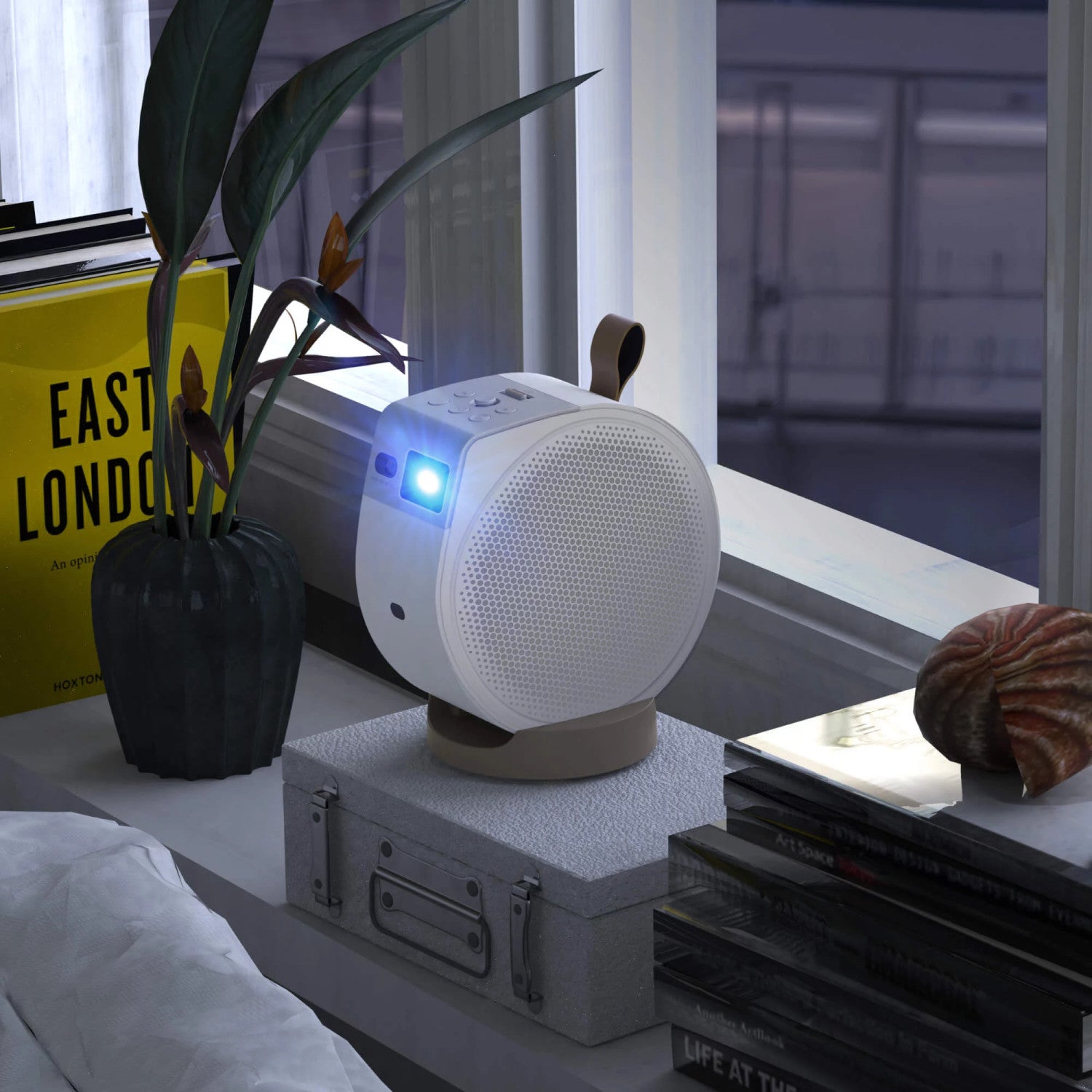 BenQ GV32 500 ANSI lumen DLP 1080p (1920x1080) Bianco