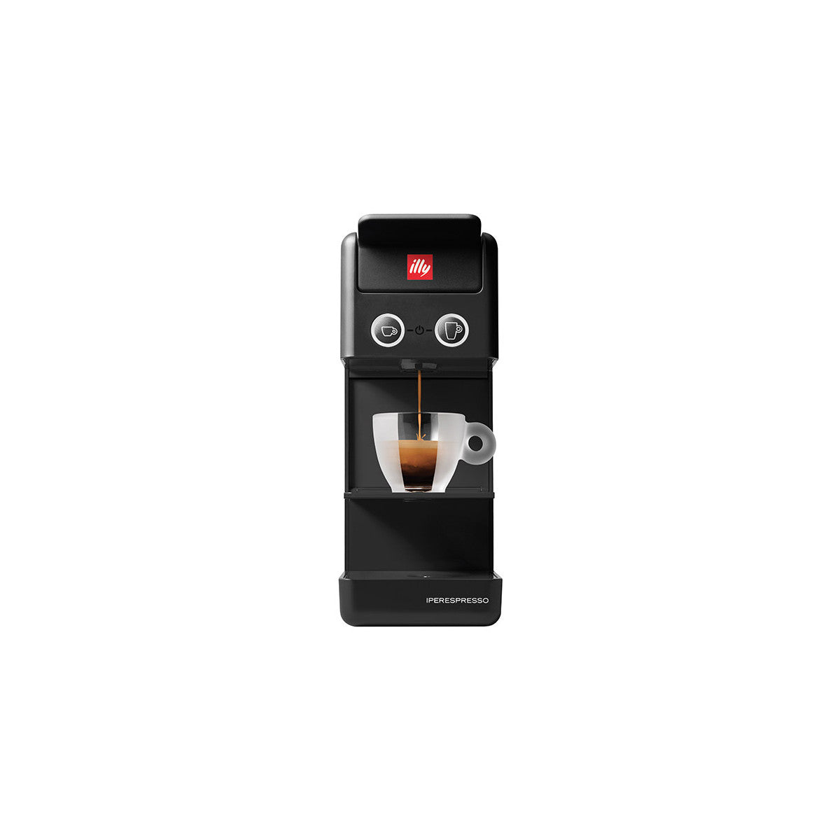 Illy Macchina IPERESPRESSO Y3.3 Epresso & Coffee Nera Venduto come Grado B 8003753216454