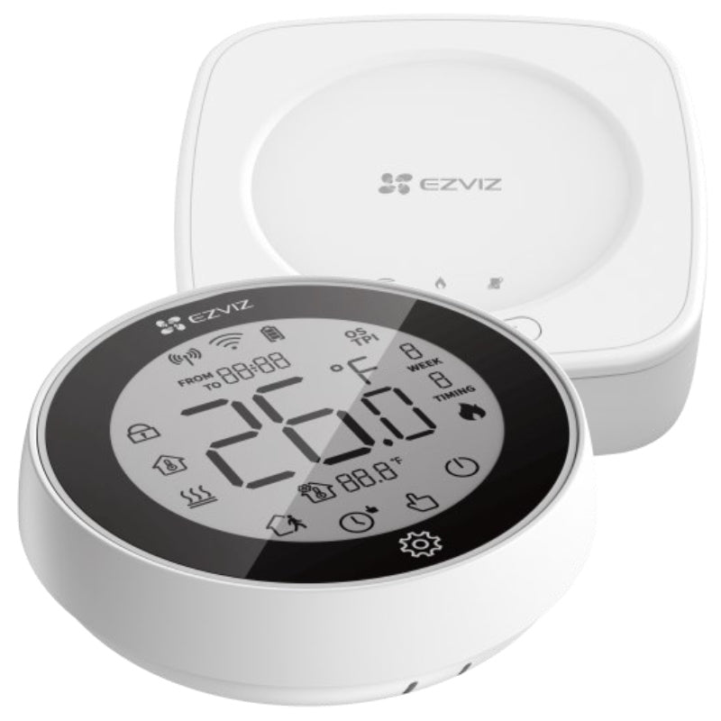 Ezviz T56 Crono Termostato Smart con Controllo della Temperatura Wifi da Appoggio/Muro