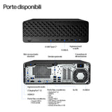 HP EliteDesk 8 SFF G1i Desktop AI PC Wolf Pro Security Edition Intel Core Ultra 9 285 32 GB DDR5-SDRAM 1 TB SSD Windows 11 Pro