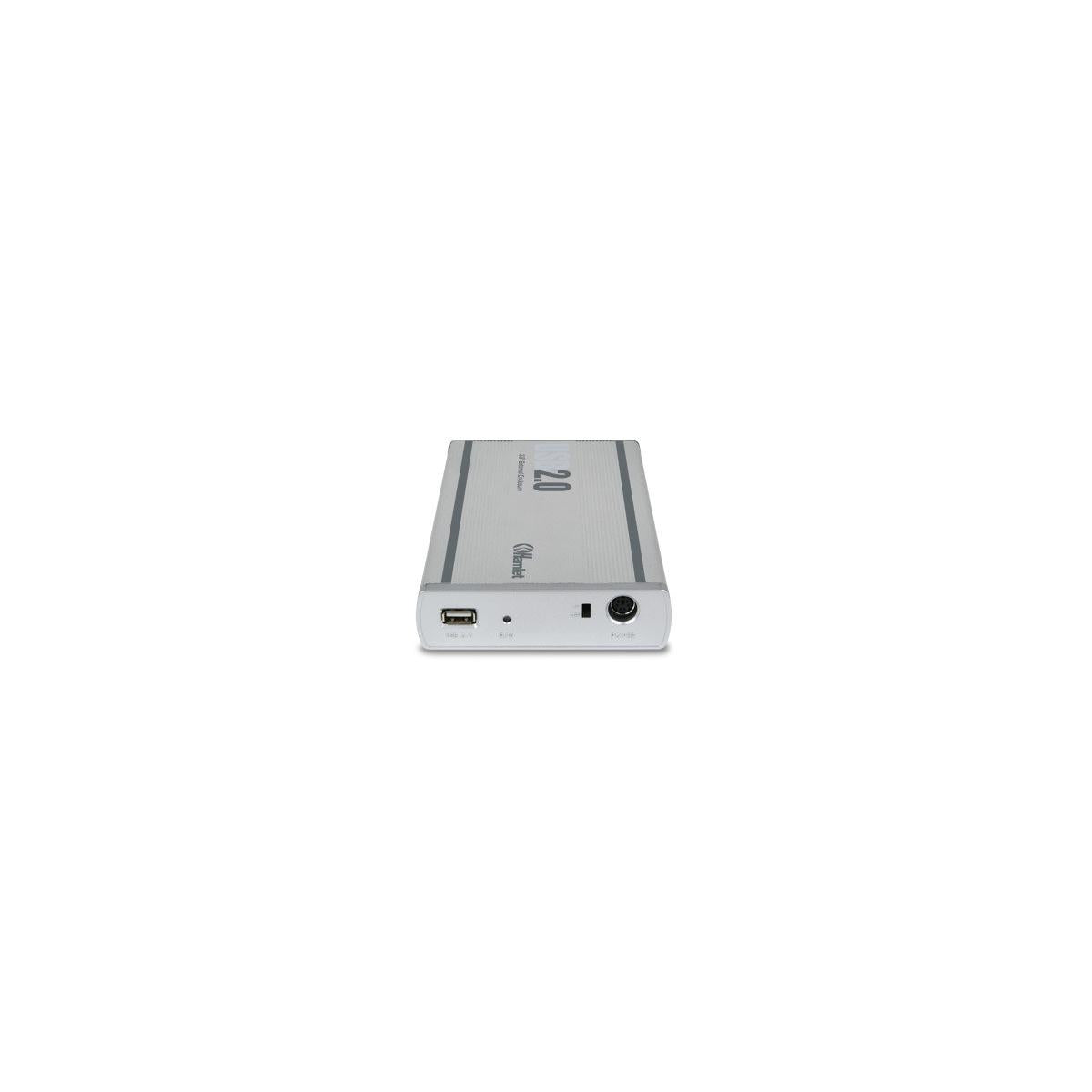 Hamlet HXD3SAUU External Enclosure for Serial ATA Hard Disk Argento 3.5pollici
