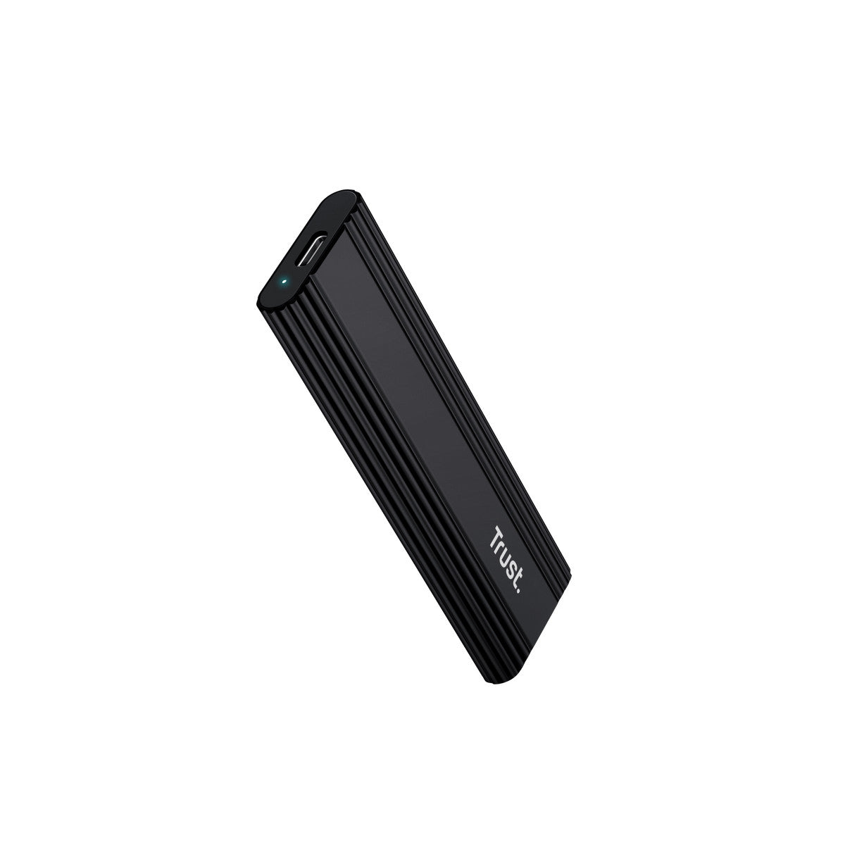 Trust 25806 contenitore di unità di archiviazione Box esterno SSD Nero