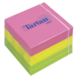 Tartan Blocchetto Foglietti Adesivi 8655 Neon 76x76 Mm 600 Fogli