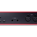 Focusrite Scarlett 2i2 Interfaccia audio Red e Black