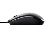 Trust Basi Mouse Ambidestro USB tipo A Ottico 1200 DPI Nero