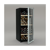 Cavist CAVC122 cantina vino Cantinetta termoelettrica Libera installazione Nero, Acciaio inox 122 bottiglia/bottiglie