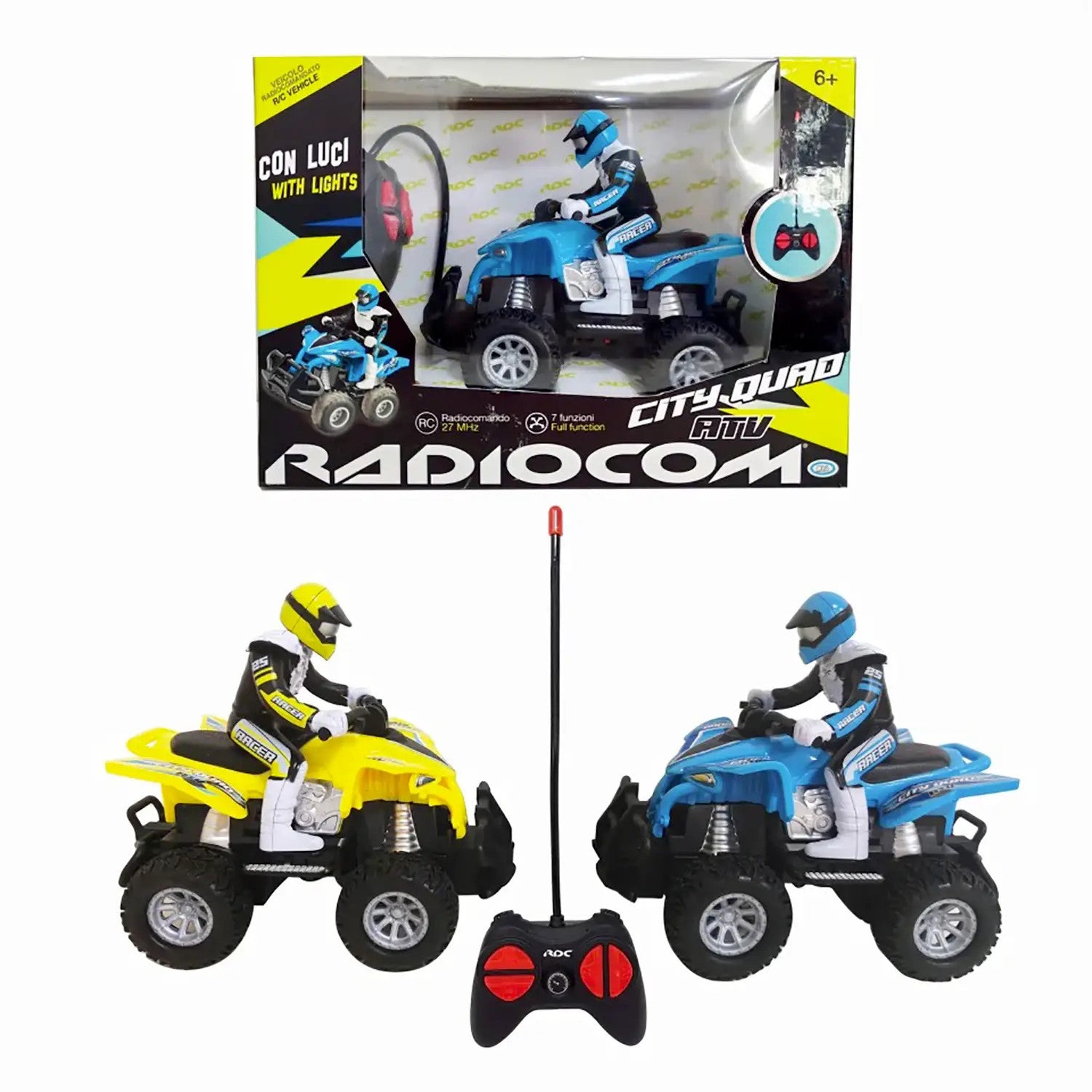 ODS Radiocom City Quad ATV Radiocomandato 27MHz