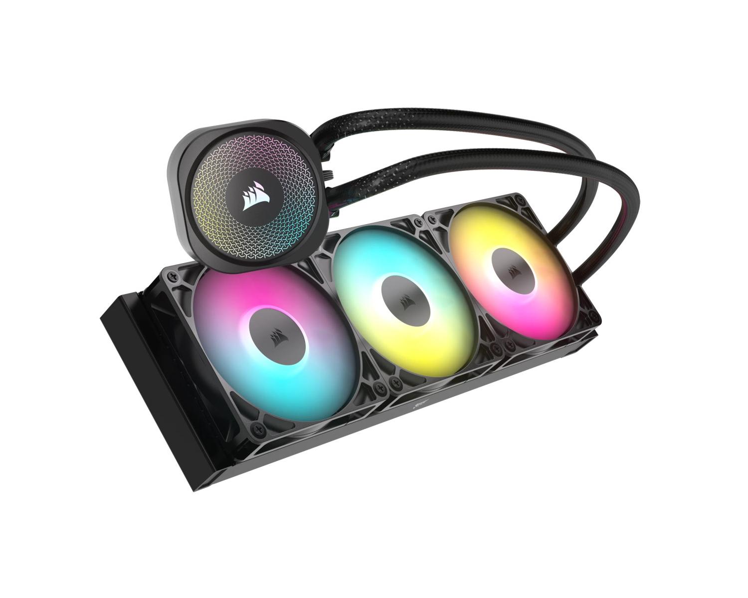 Corsair NAUTILUS 360 RS ARGB Processore Raffreddatore d'aria Nero