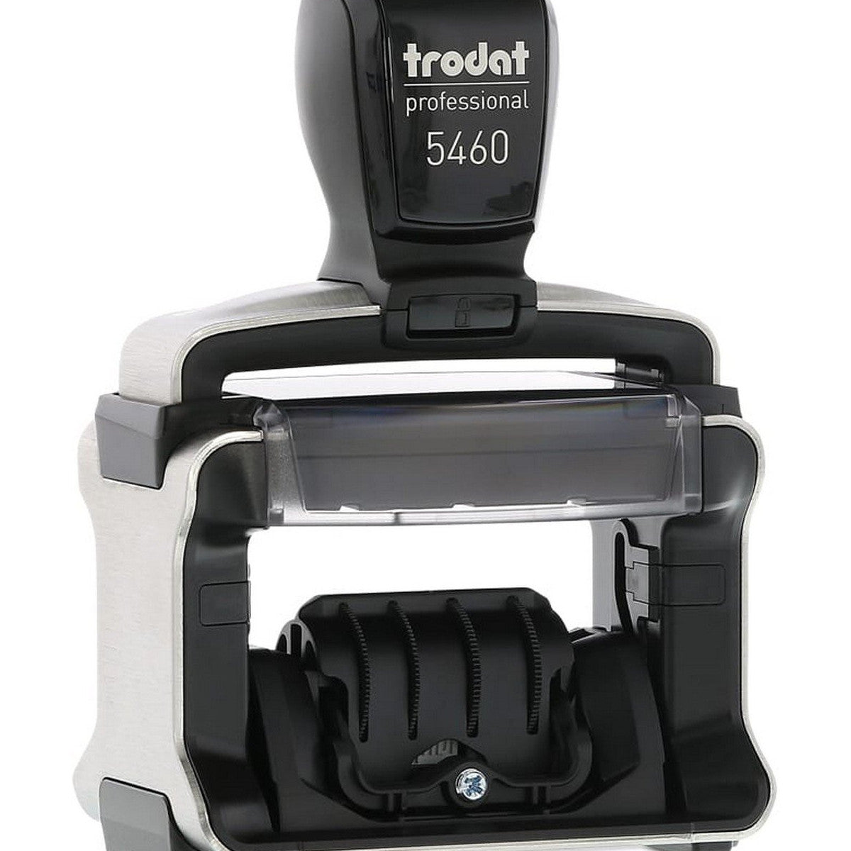Trodat Datario Autoinchiostrante Professional 5460/Farm Per Farmacie Acciaio Inox 56x33 Mm Nero