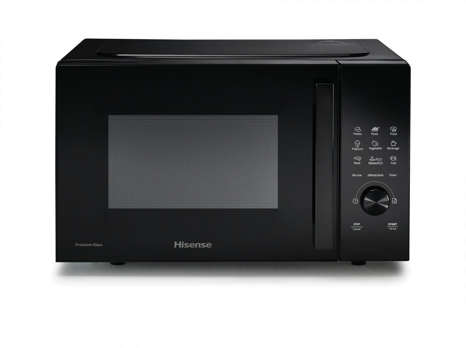 Hisense H23MOBSD1H forno a microonde Nero Solo microonde Superficie piana 23 L 800 W