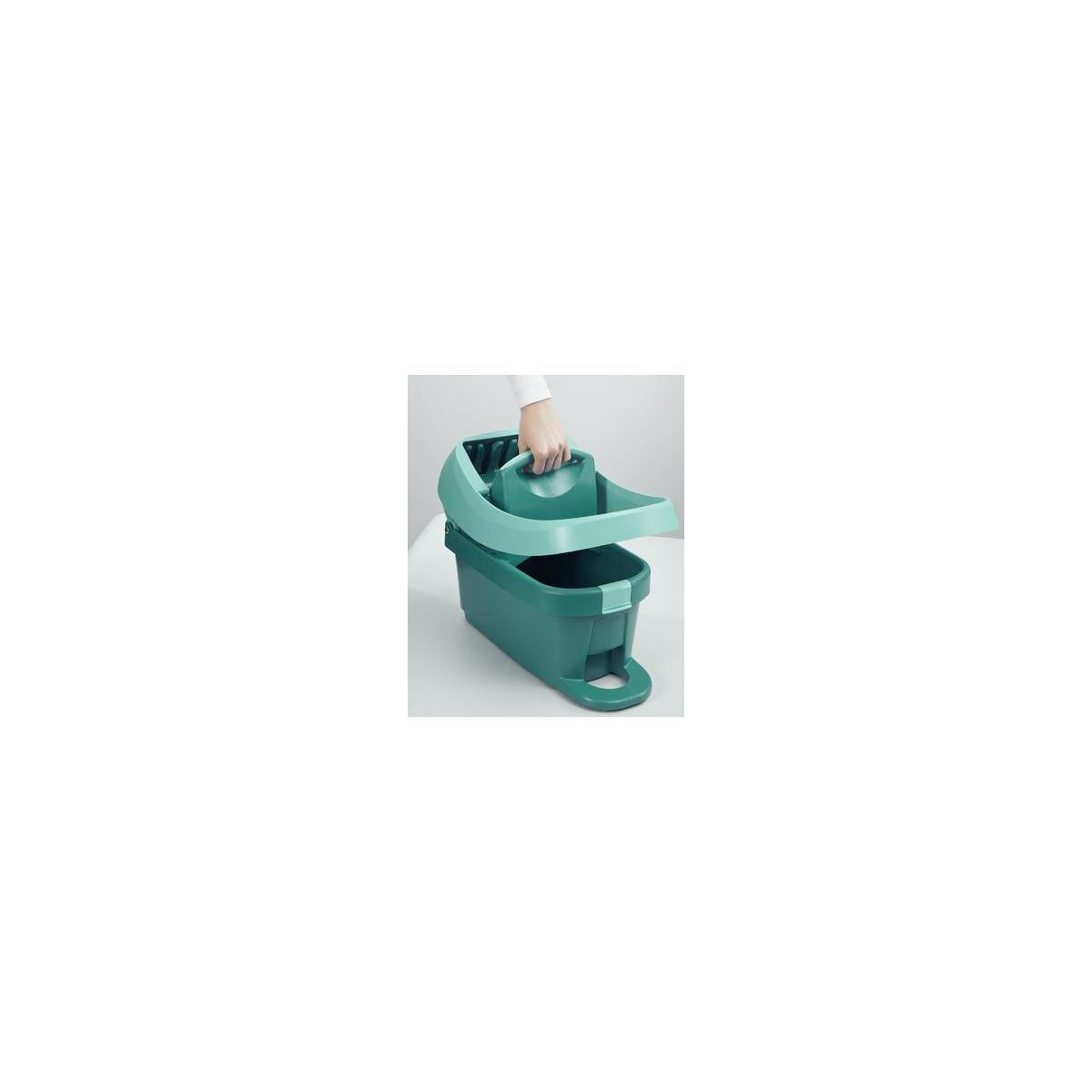 Leifheit 55076 sistema a mocio e secchio Verde