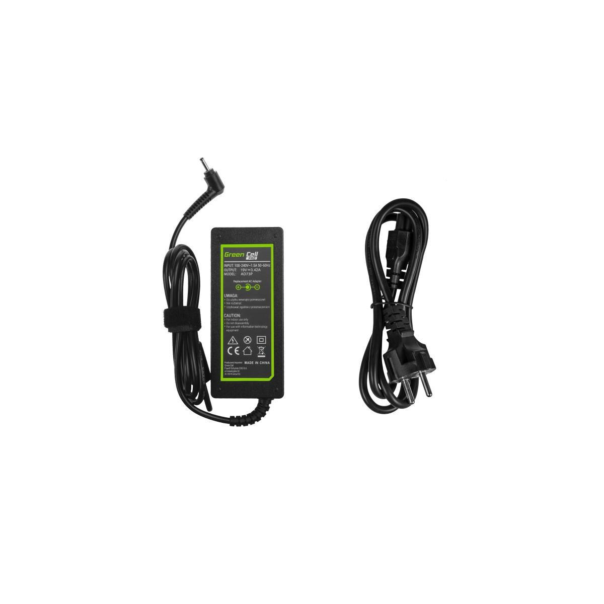 Green Cell AD73P adattatore e invertitore Interno 65 W Nero