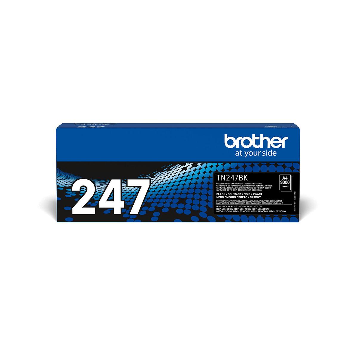 Brother TN-247BK cartuccia toner 1 pz Originale Nero