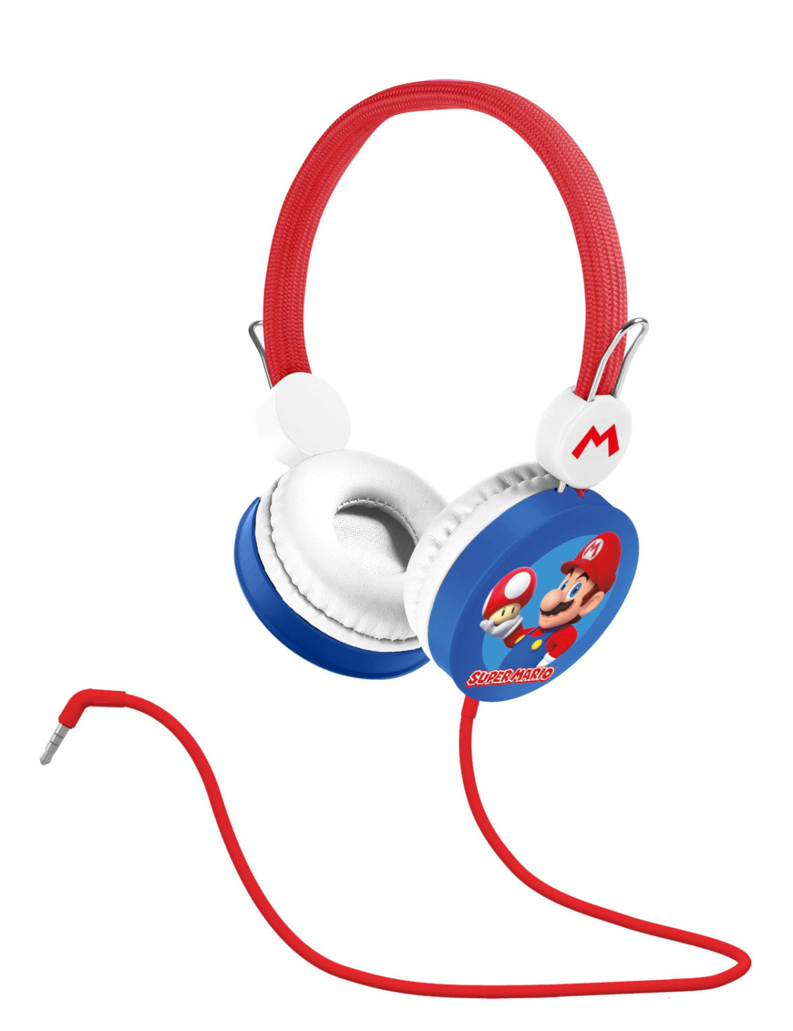 OTL Technologies Cuffie Super Mario Core Wired Per Bambini Over-Ear 3.5mm 85dB