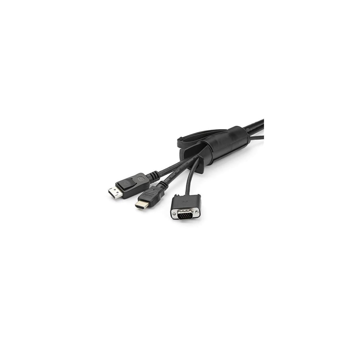 StarTech.com Guaina di gestione cavi da 1,5 m - A spirale - Diametro 25 mm