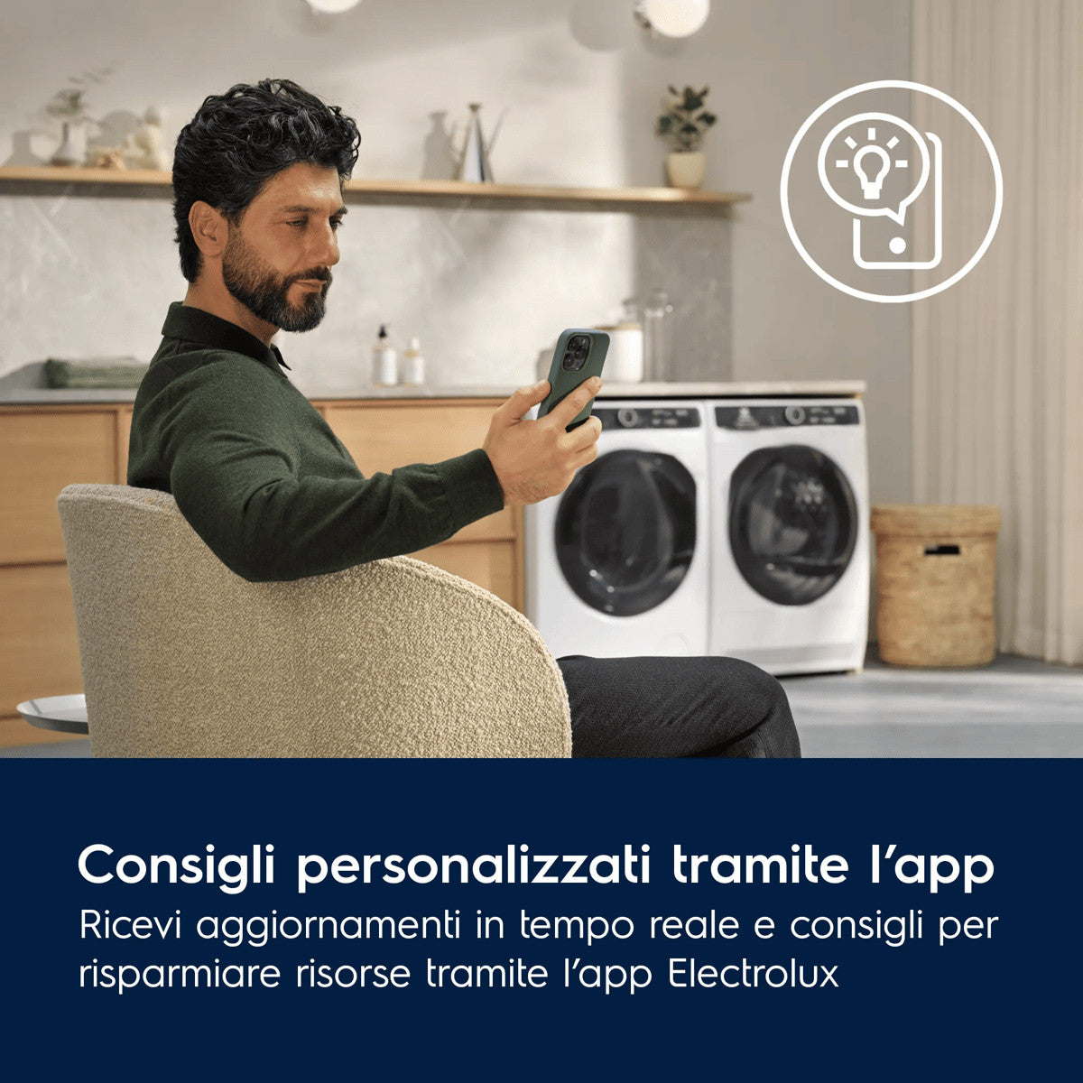 Electrolux EW7H4E10BY asciugatrice Libera installazione Caricamento frontale 10 kg Bianco