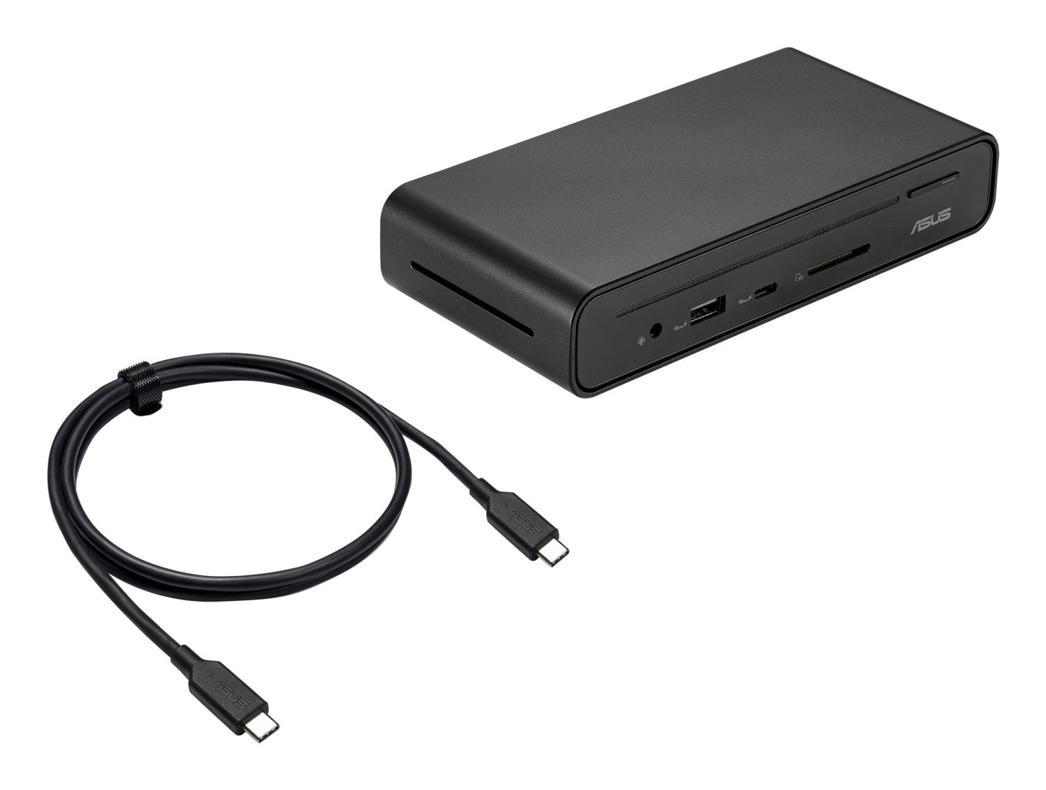 ASUS Triple Display USB-C Dock Duo DC301 Cablato Nero