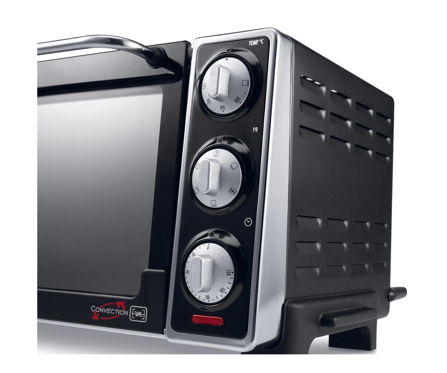 De Longhi EO 20792 fornetto con Grill 20 L Nero, Argento