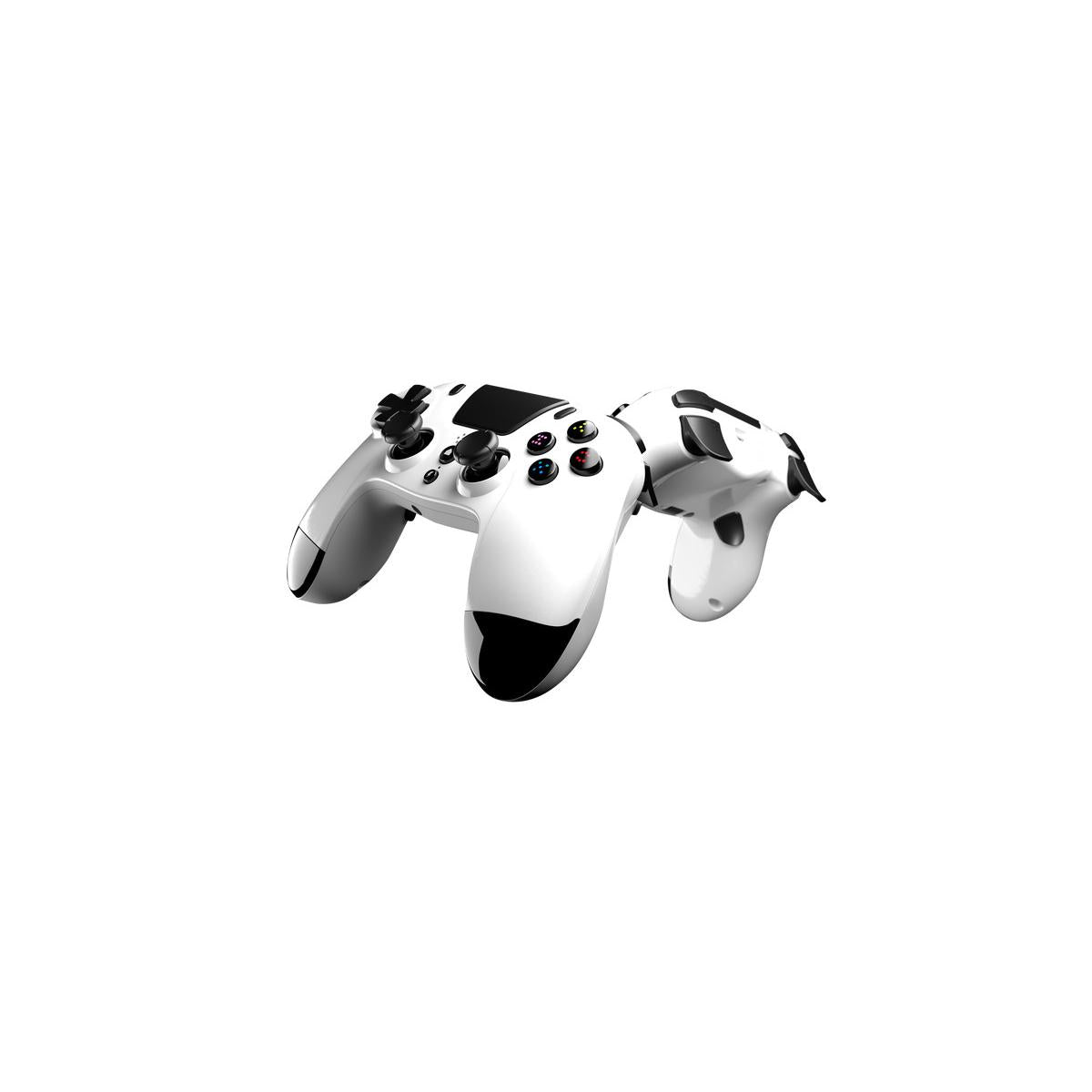 Gioteck VX4 Bianco Bluetooth Gamepad Analogico/Digitale PC, PlayStation 4, PlayStation 5