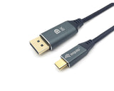 Equip 133422 cavo e adattatore video 2 m USB tipo-C DisplayPort Grigio