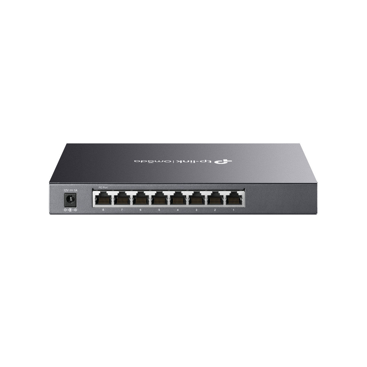 TP-Link Omada SG2008 switch di rete Gestito L2/L2 Gigabit Ethernet (10/100/1000) Nero