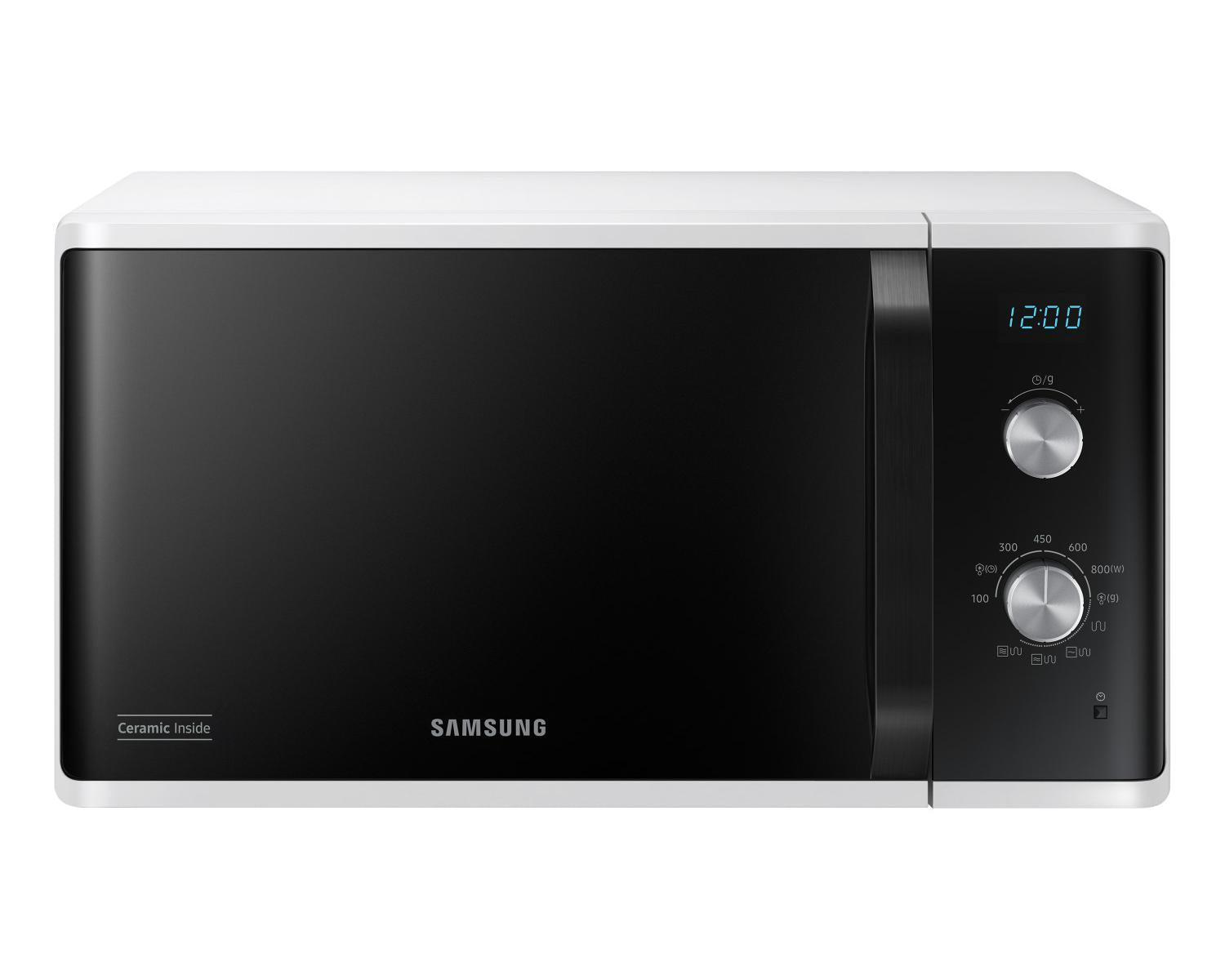 Samsung MG23K3614AW Forno Microonde Con Grill Dual Dial Bianco