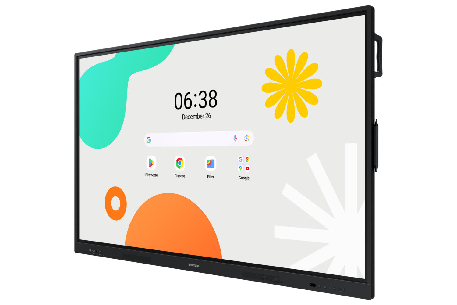 Samsung WA65F lavagna interattiva 165,1 cm (65") 3840 x 2160 Pixel Touch screen Nero